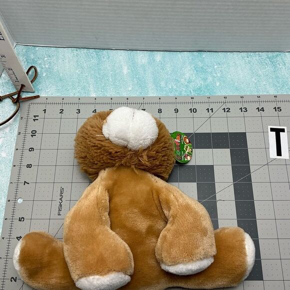 Fiesta Brown and White Stuffed Animal Plush - Picture 7 of 7